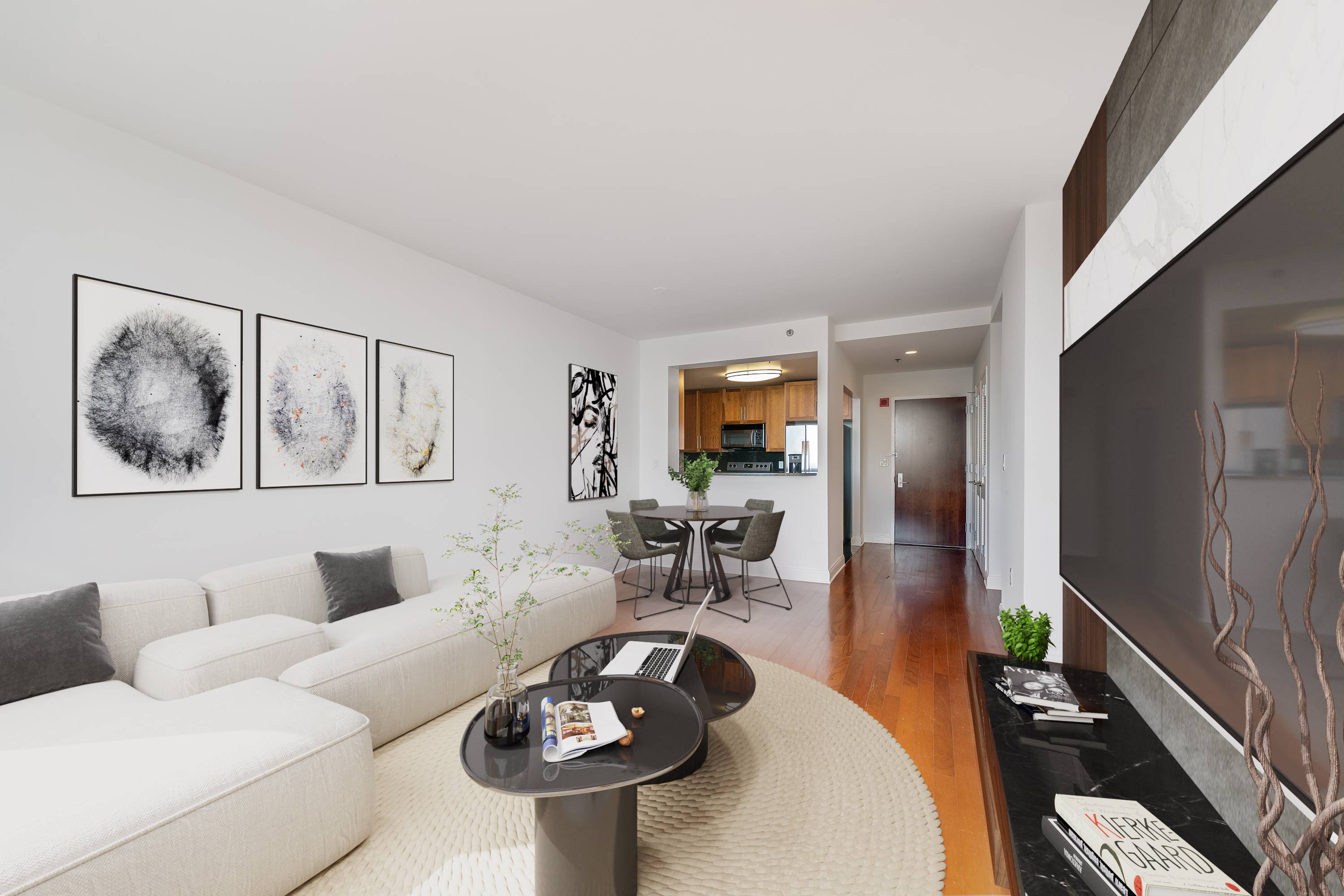 Unit 1208 Now Available at The Riello!  2 Bedroom 2 Bath Apartment with NYC Views!