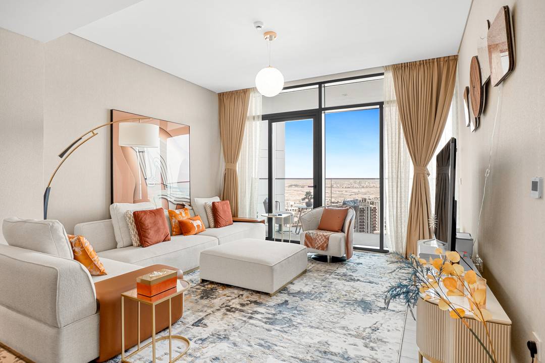 Luxury 2BR | Fully Furnished & Upgraded | Vacant | High-Floor Living in Palace Residences Dubai