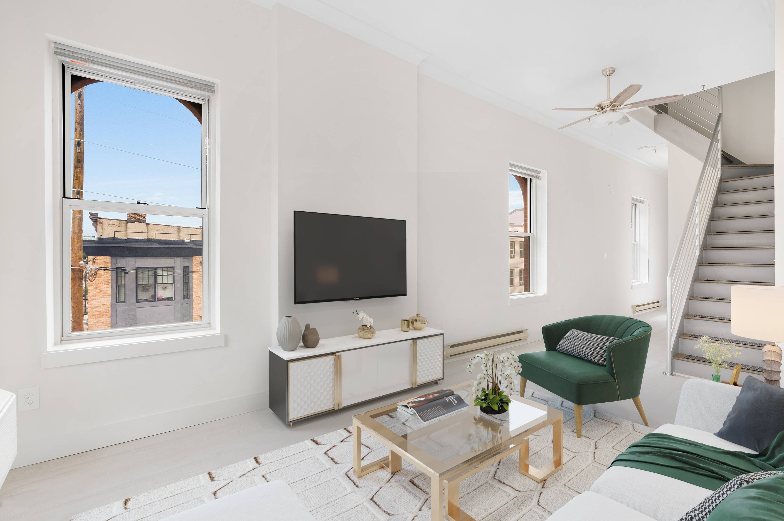3 Bedrooms/ 1.5 Bathrooms in Downtown Hoboken!  Laundry On Site!  Virtual Doorman!  2 Outdoor Balconies!  Pets Welcome!