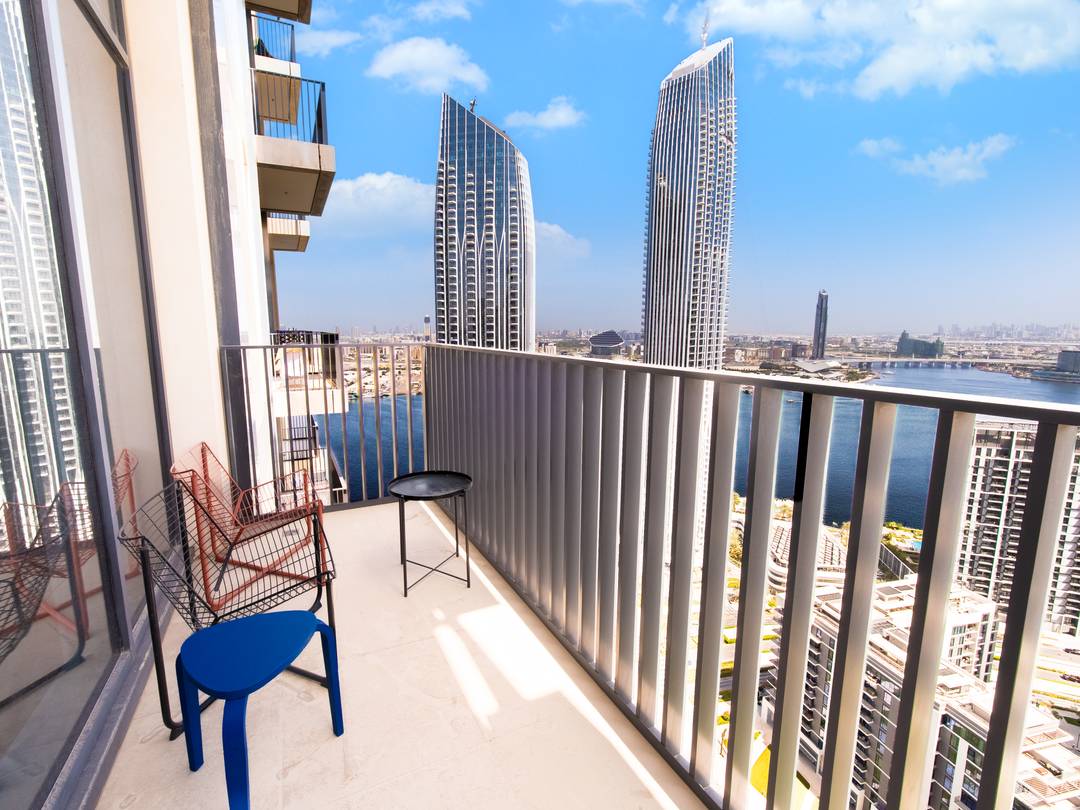 Furnished Apartment for Rent in Dubai Creek Harbour | Creek Horizon | Park View