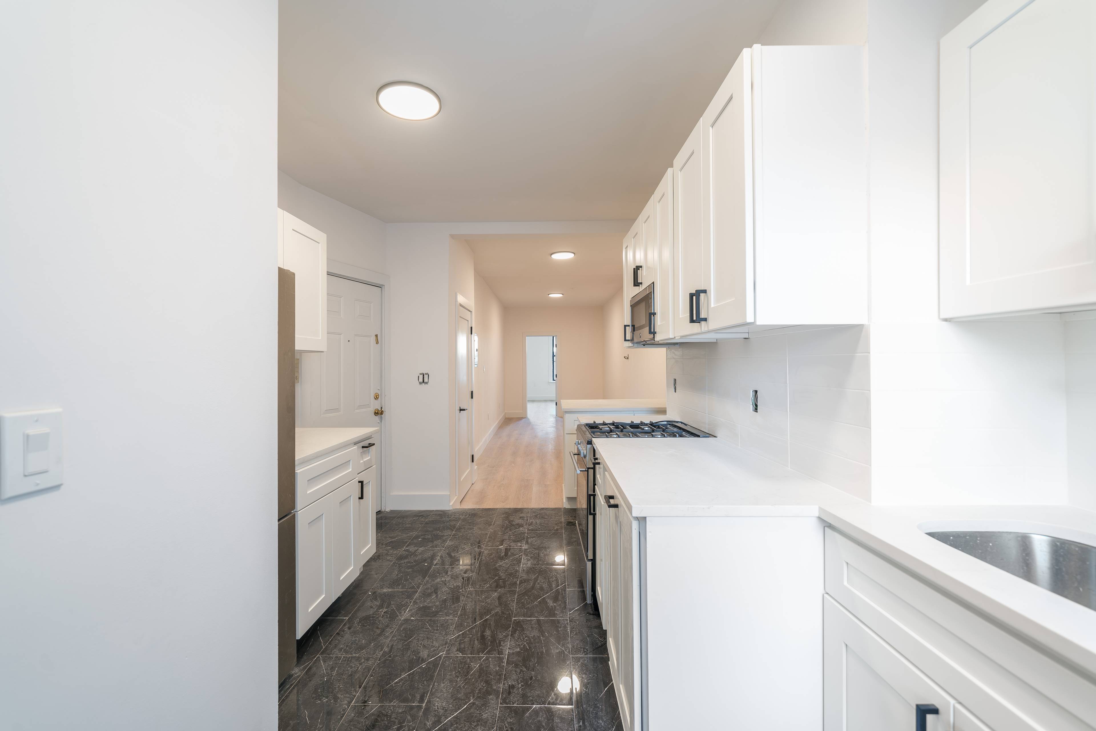 Newly Renovated 1 Bedroom Apartment located in Downtown Hoboken.  Washer/Dryer Combo Unit.  Low Brokers Fee