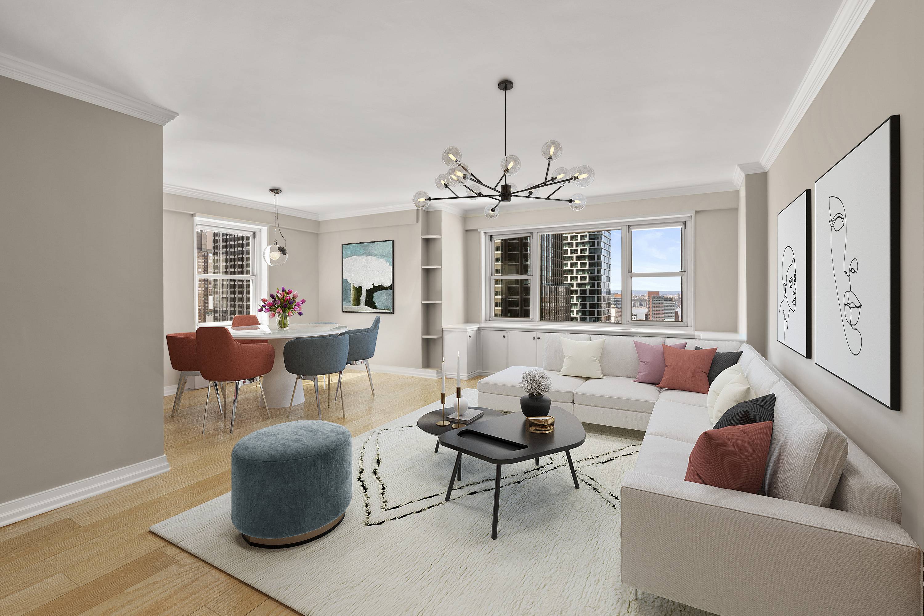 Bright Convertible 3  Bed, 2 Bath Condo, with views