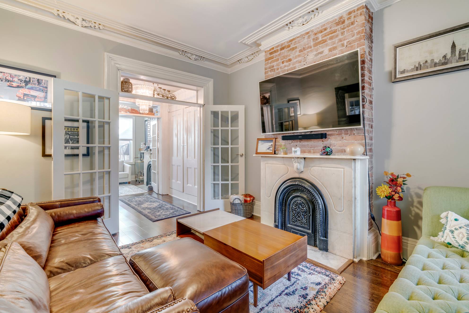 One of a Kind One Family Victorian Home located in the Heights in Jersey City!  2 Car Parking On Site!