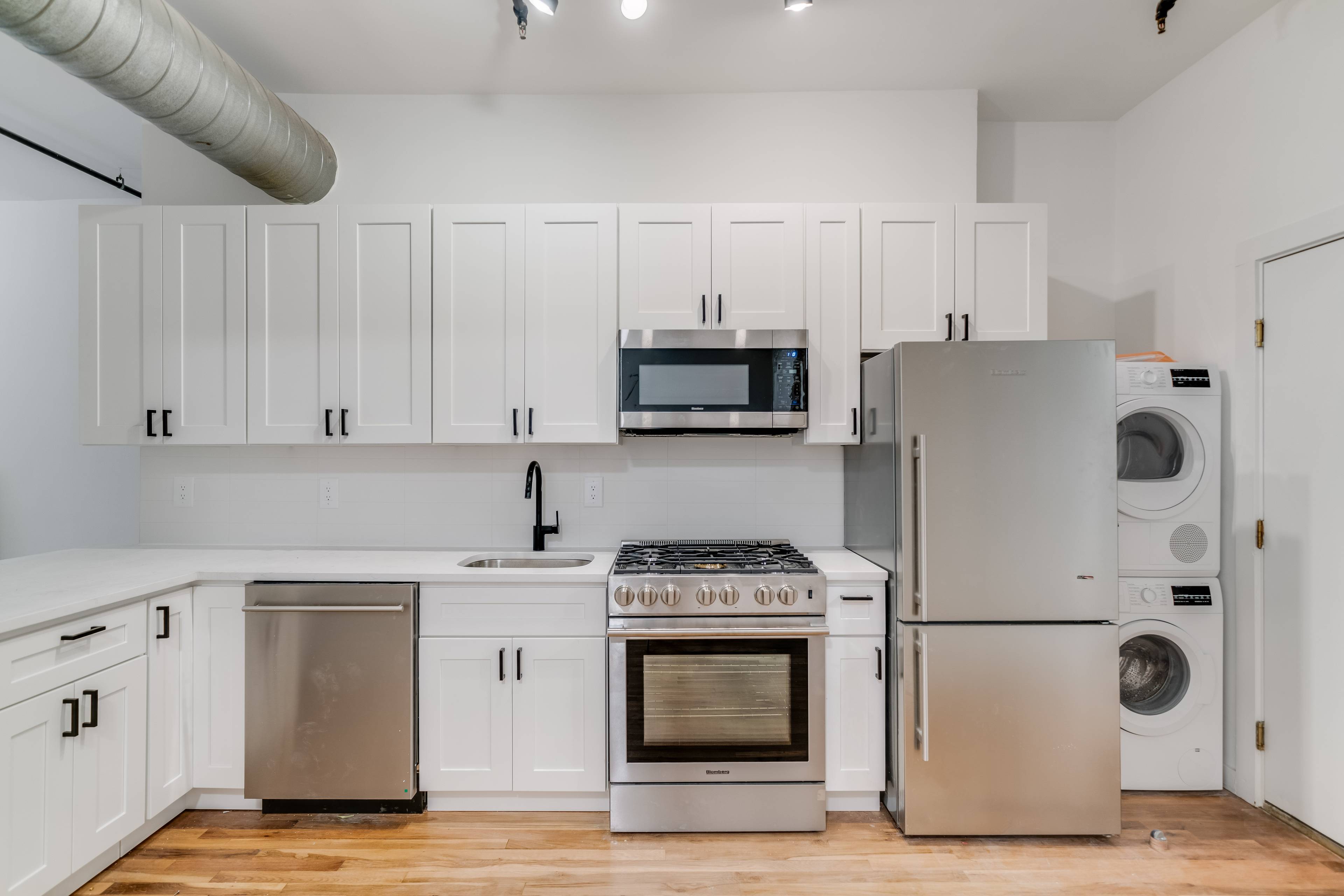 Fully Renovated 3 Bedroom Apartment located at 605 Jefferson Street in Hoboken NJ!  Private Backyard!  No Brokers Fees!