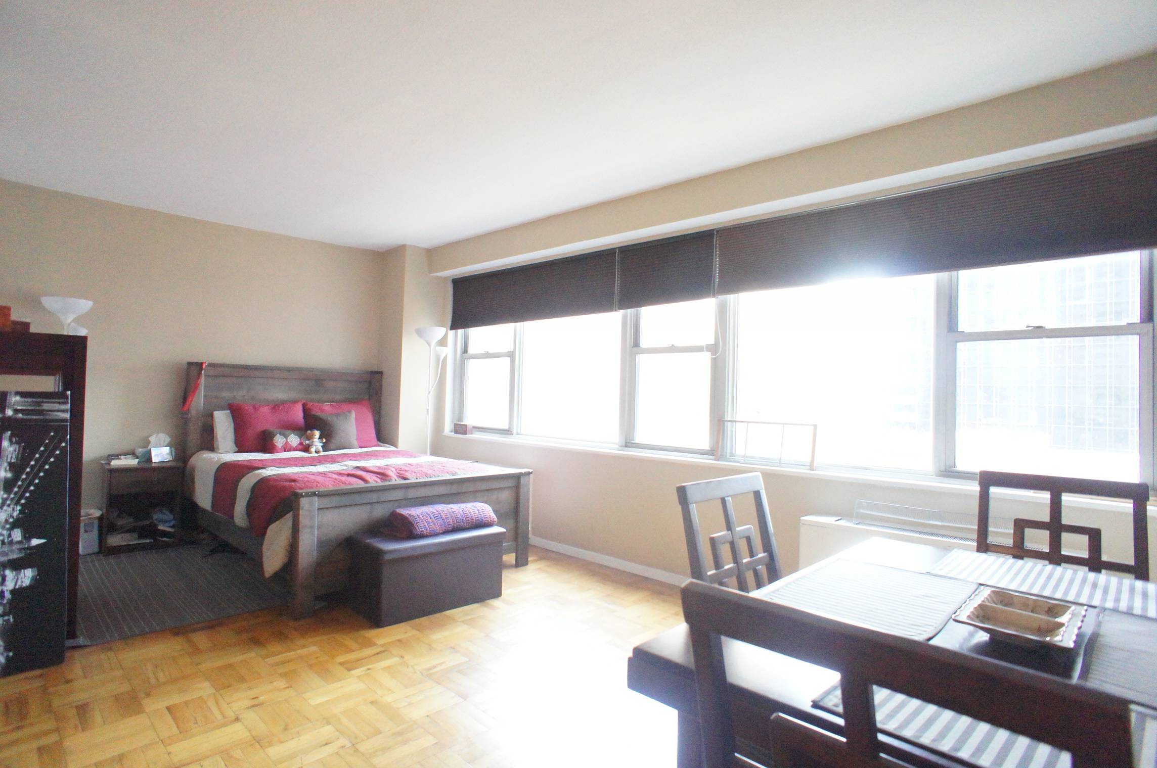 Very Large Alcove studio apartment.