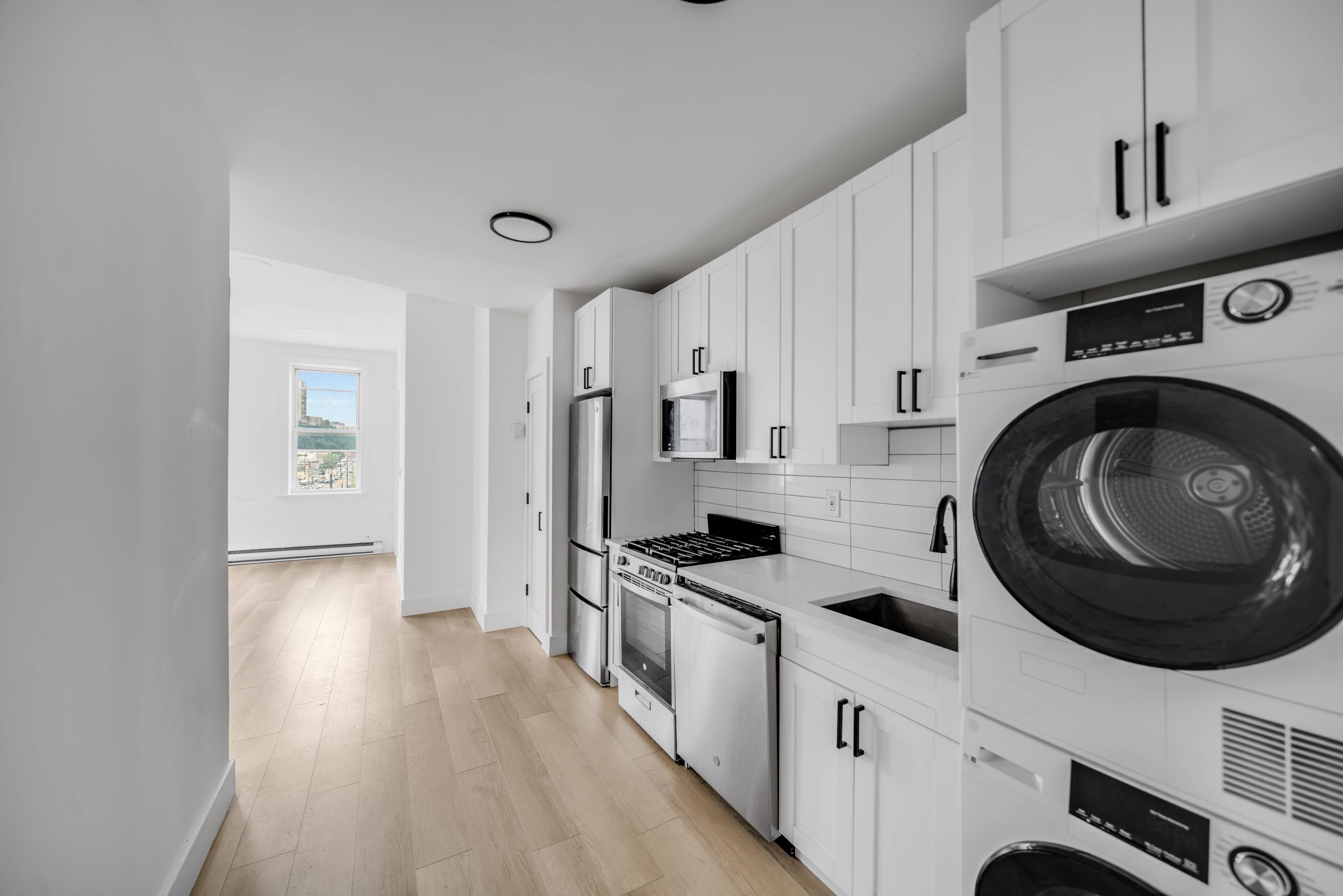 Newly Renovated 3 Bedroom 1 Bath Apartment located in Uptown Hoboken.
