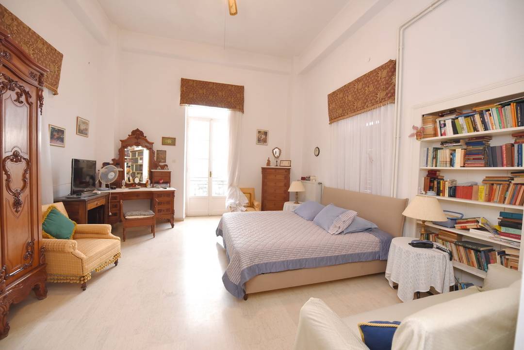 Rare Neoclassical Mansion with Lush Garden & Sea View – Poseidonia, Syros