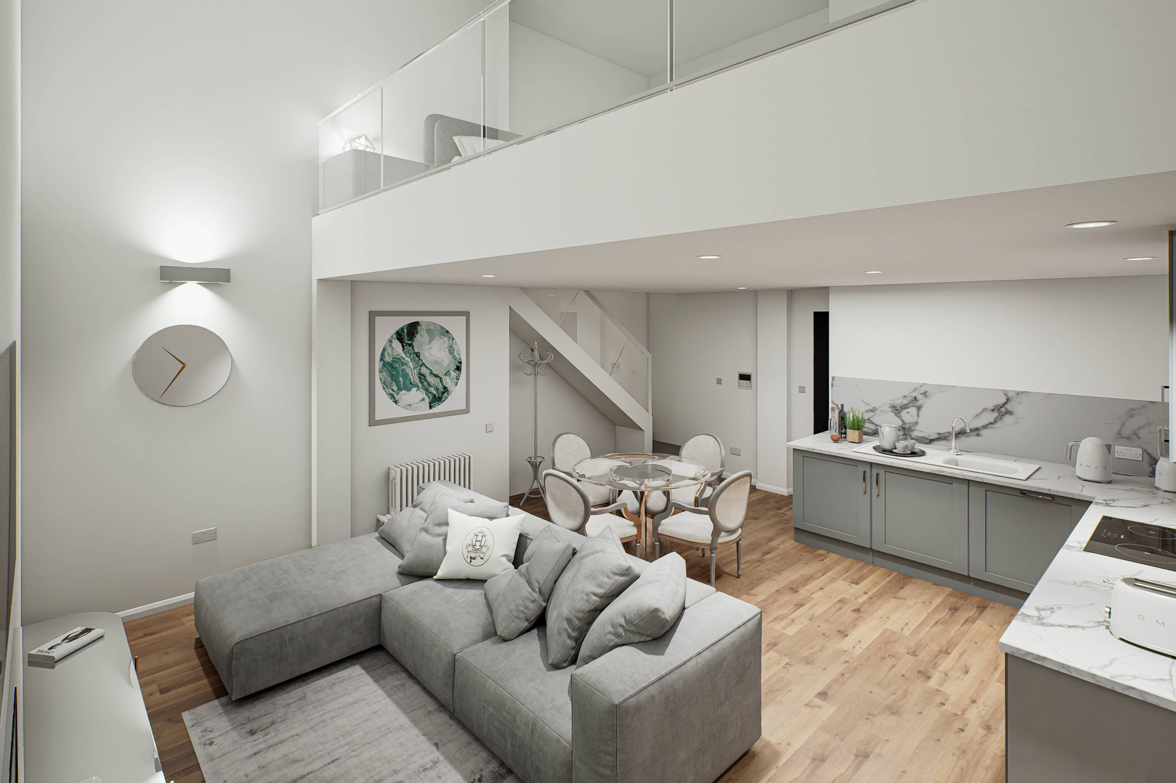 The Bank | Leeds – One Bedroom Ground Floor Duplex Apartment (Unit 001)