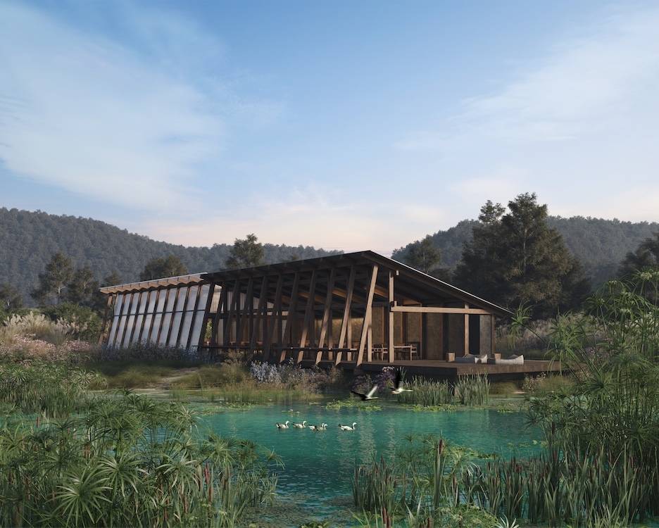 Land for sale in an ecological and sustainable project