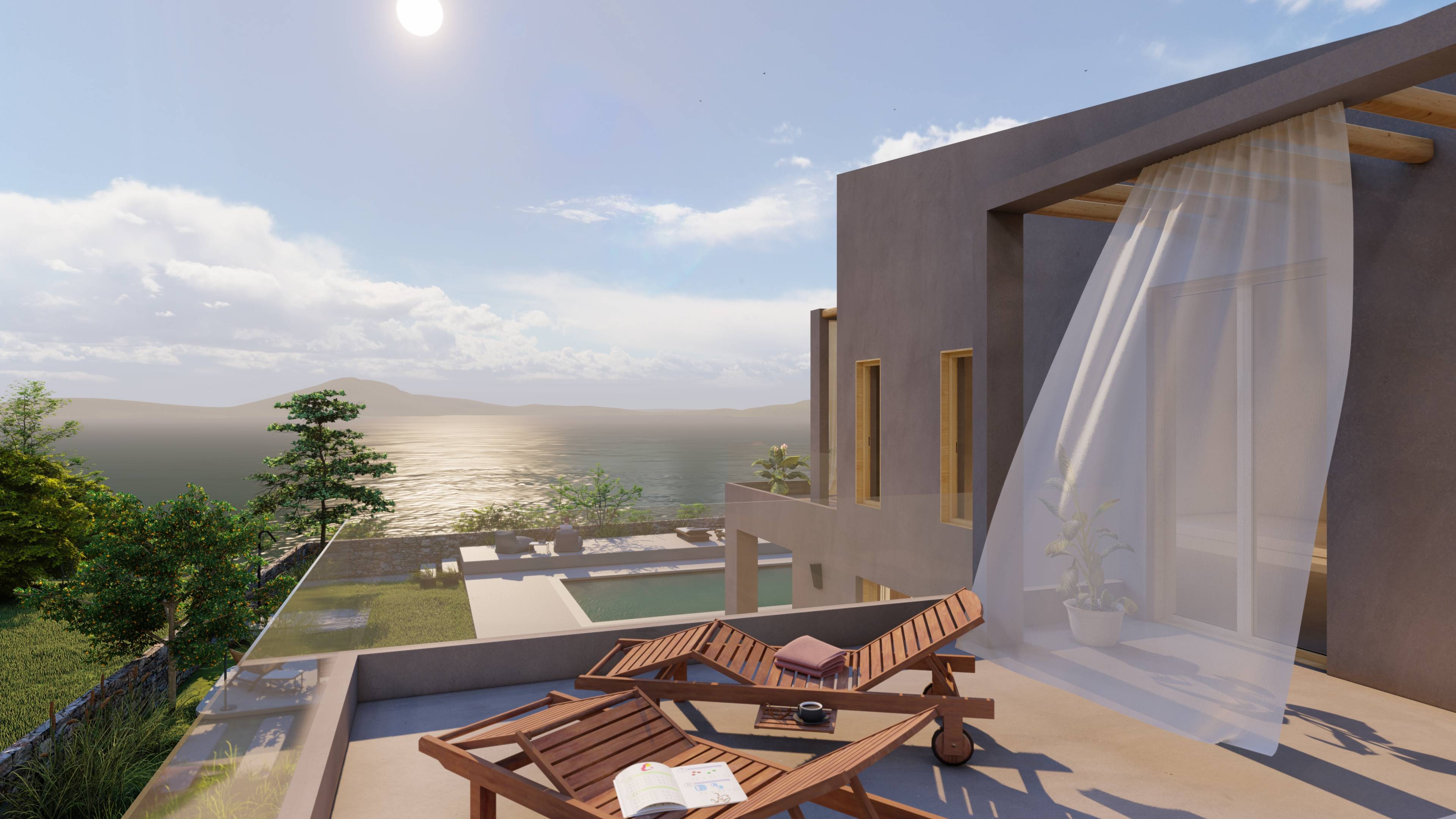 Exclusive Seaside Villa with Private Beach and Stunning Views in Akrata Achaias