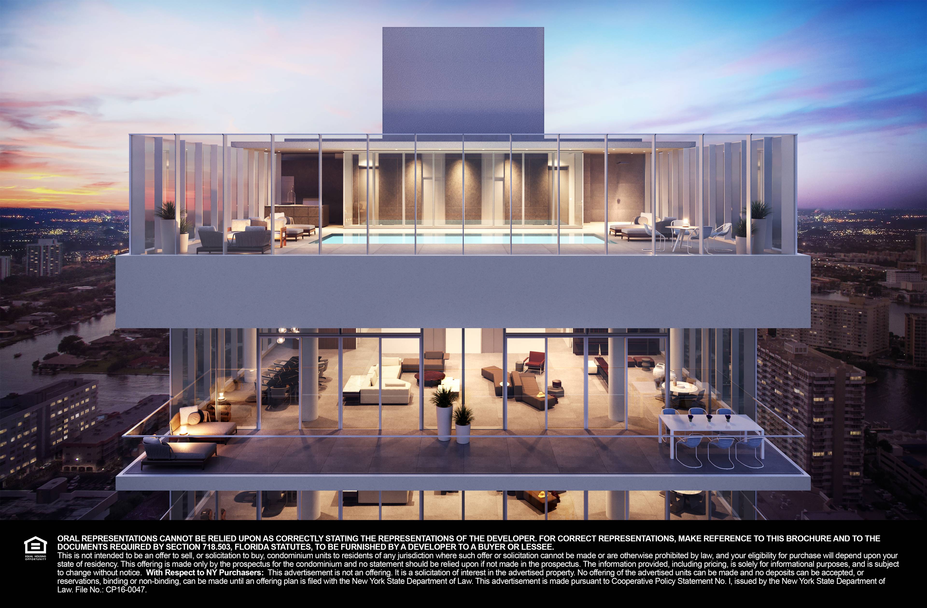 MIAMI FULL FLOOR PENTHOUSE | READY TO MOVE IN | OCEANFRONT, PRIVATE ELEVATORS | 5 BED,  6 BATH | 6781 SF TOTAL