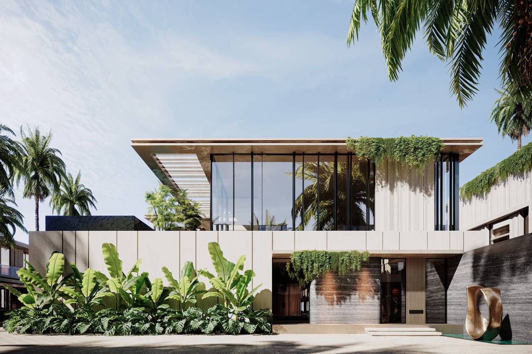 Ultra-Rare Bentley-Branded Mansion with Lagoon Views | Includes 1-of-9 Limited Edition Bentley Vehicle