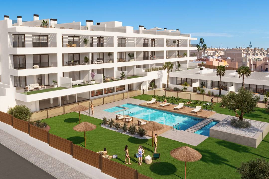 Own-Stay-Host New Investment apartments on 300m from the beach in Torrevieja