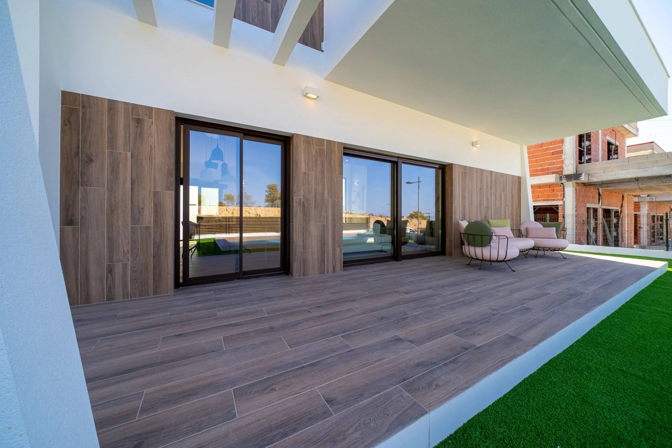Detached villa´s in Finestrat. Private pool and garden. 3 bed 3 bath