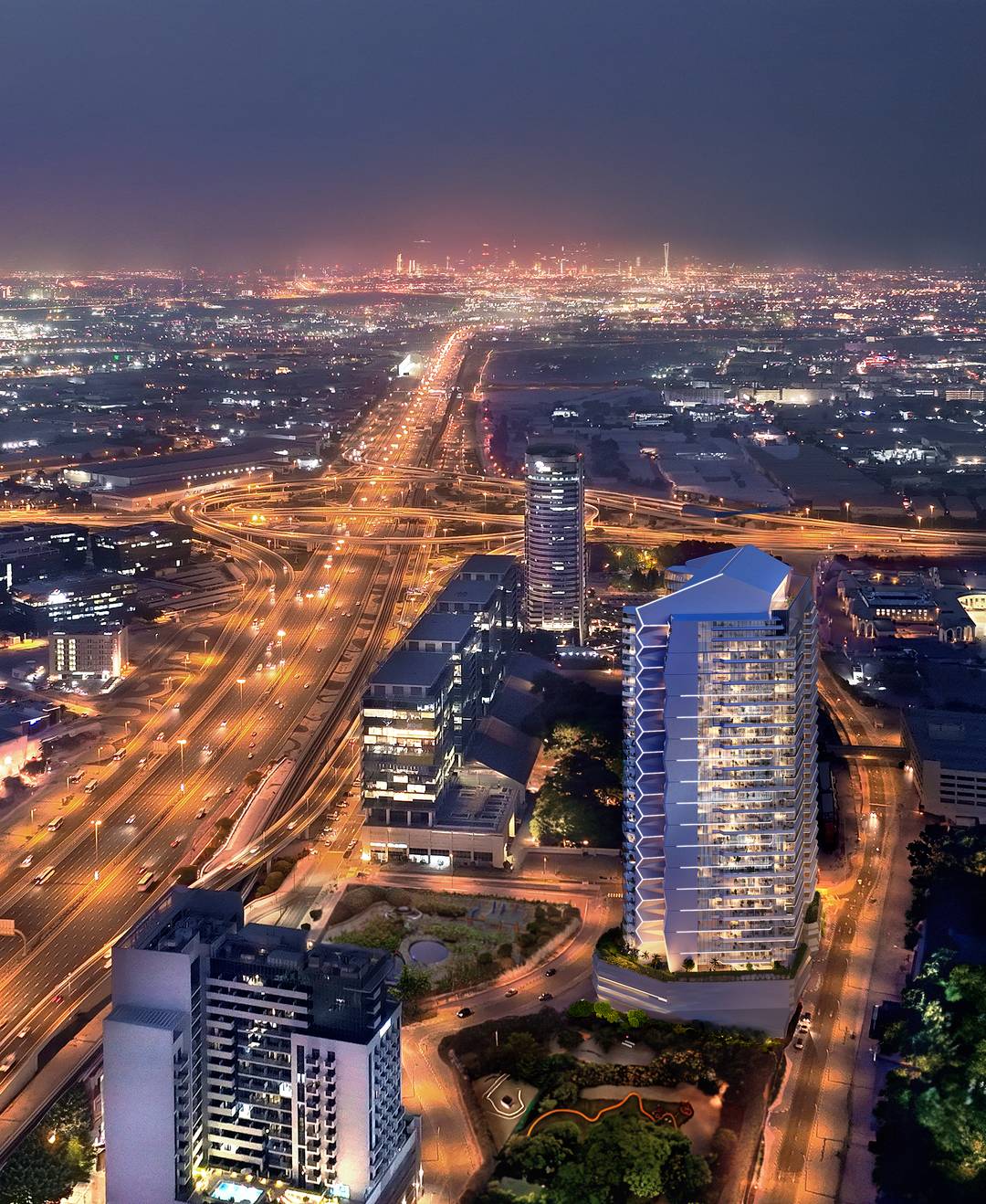 Luxury Meets Convenience: Elegant 1BR Living at Élevé by Deyaar in Downtown Jebel Ali