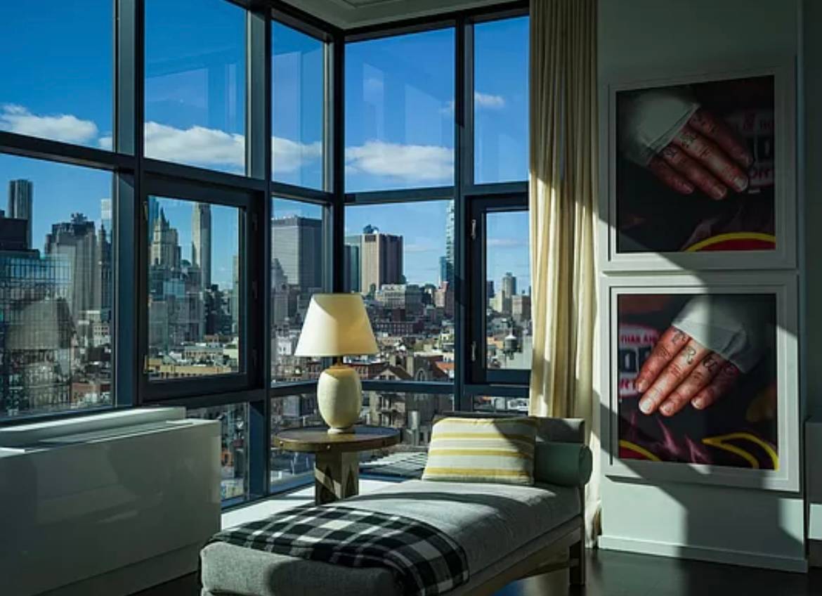 Full floor 2 bed 2 baths lower east side -fully furnished -spectacular city views