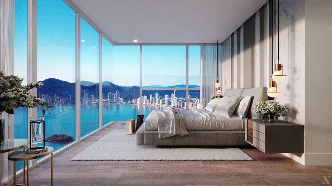 Exclusive 4 En Suites, Private BBQ Area, 3-4 Parking Spaces. Nestled along the scenic Avenida Atlântica, Boreal Tower stands tall as an oasis of elegance and innovation.