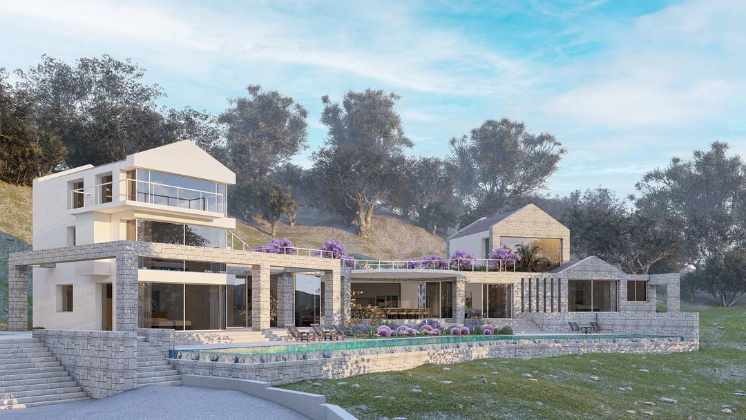 Turnkey Beachfront Villa or Hotel* Development with Permit and Contractor in Place, Meganisi
