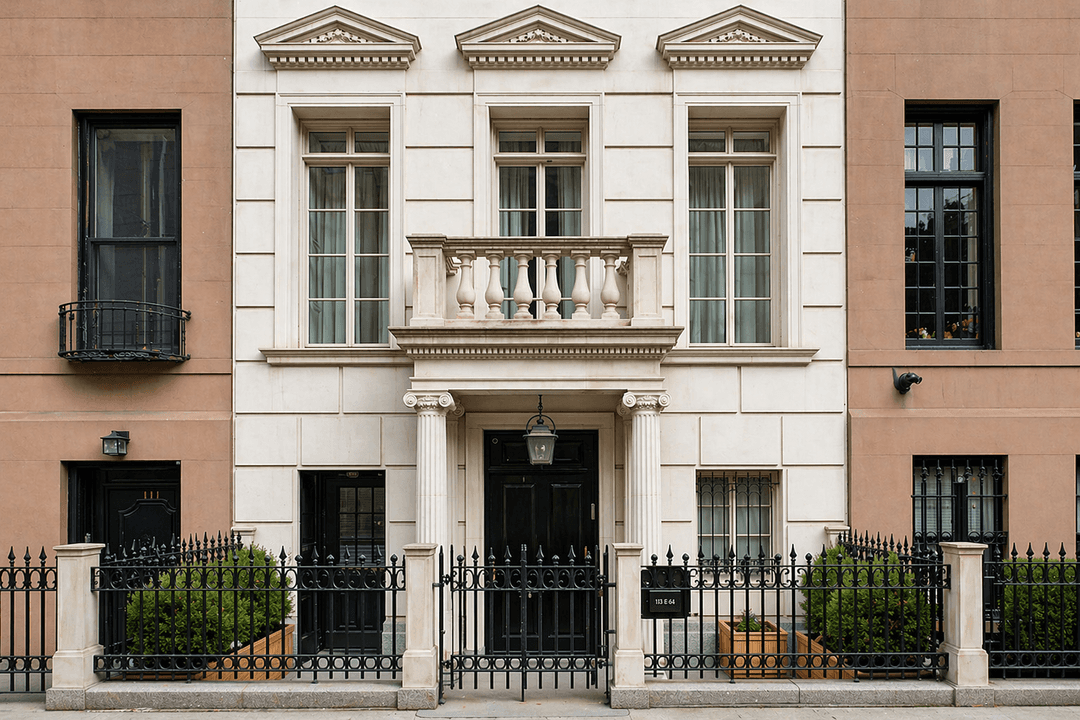 113 East 64th Street | A Stately Limestone Townhouse in the Heart of the Upper East Side