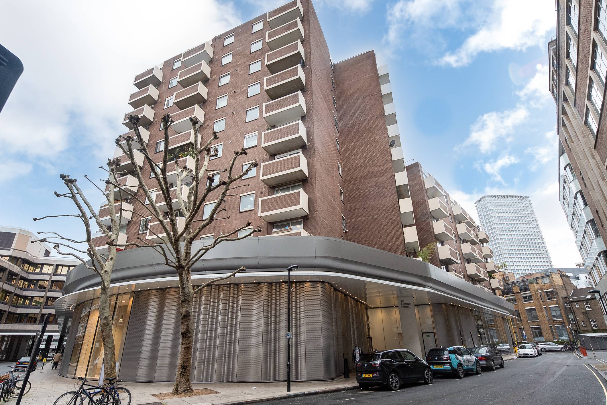 A modern one-bedroom apartment located on Greese street in fitzrovia.