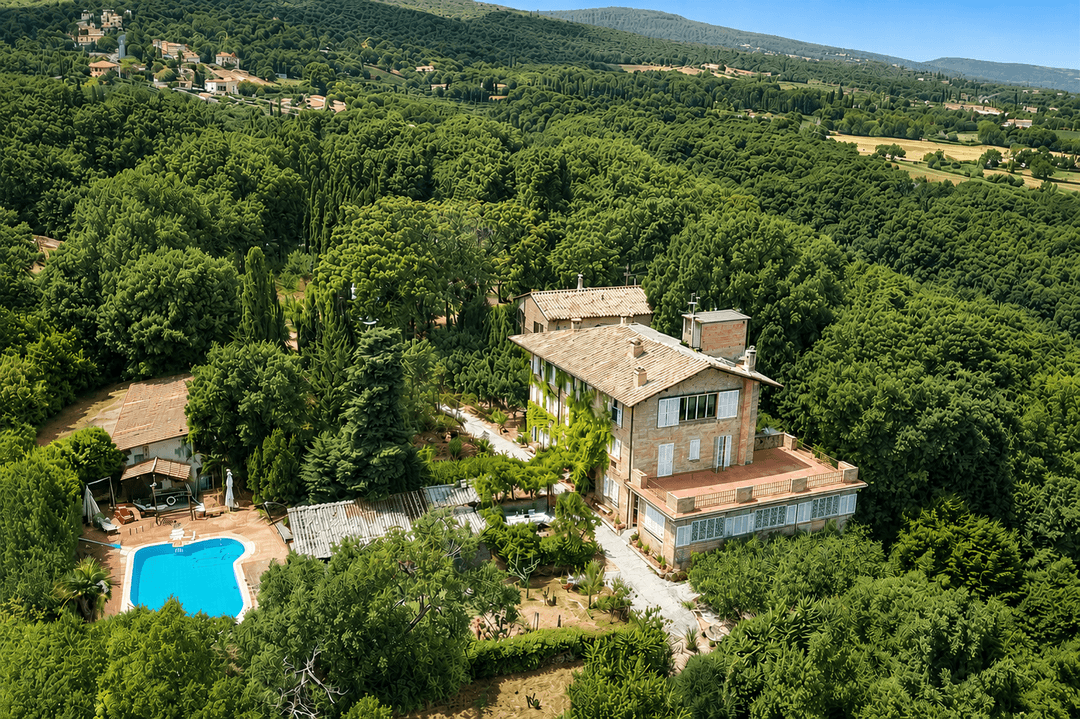 Villa in Tuscany with 99 Acres of land – offered Together or Separately