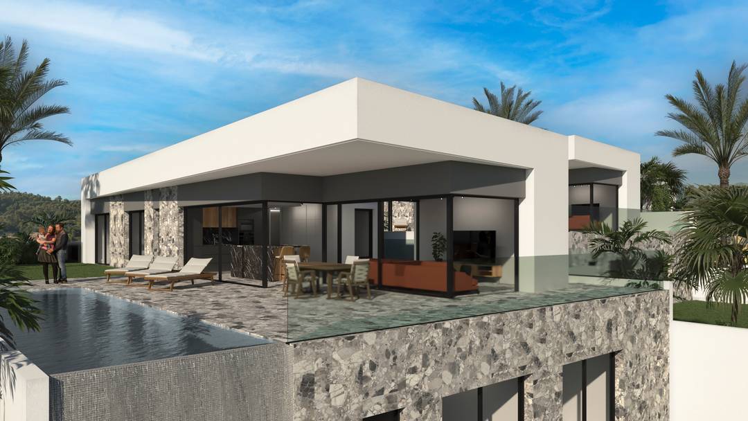 New Build Modern villas in Finestrat.