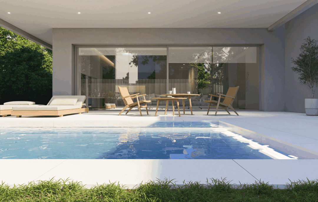 LUXURY GARDEN MAISONETTE WITH POOL