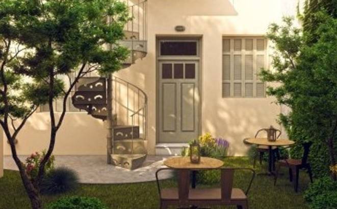 Neoclassical Charm Meets Modern Comfort | L1 – Garden Apartment with Historic Flair