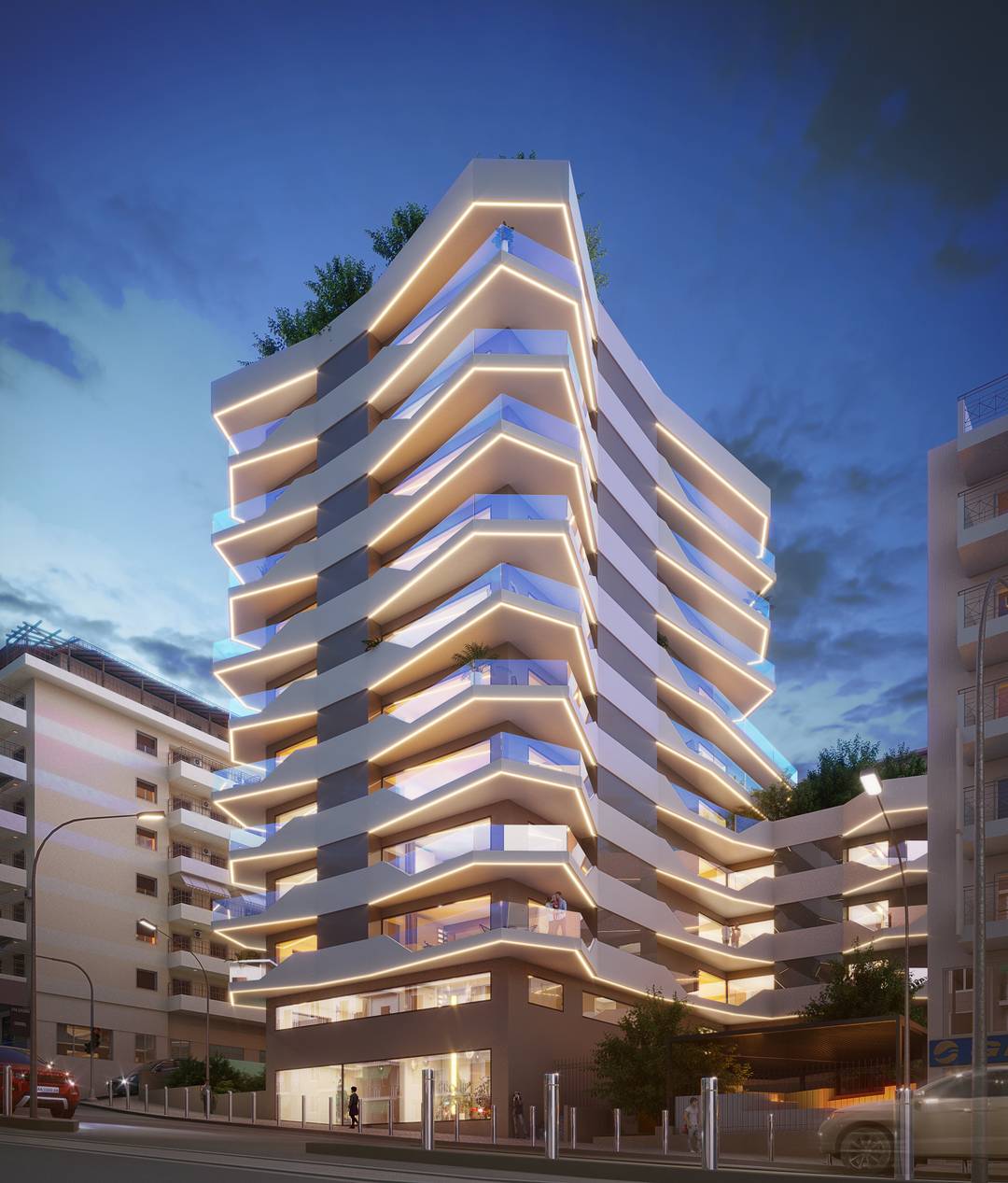 New High-Rise Living by the Port of Athens