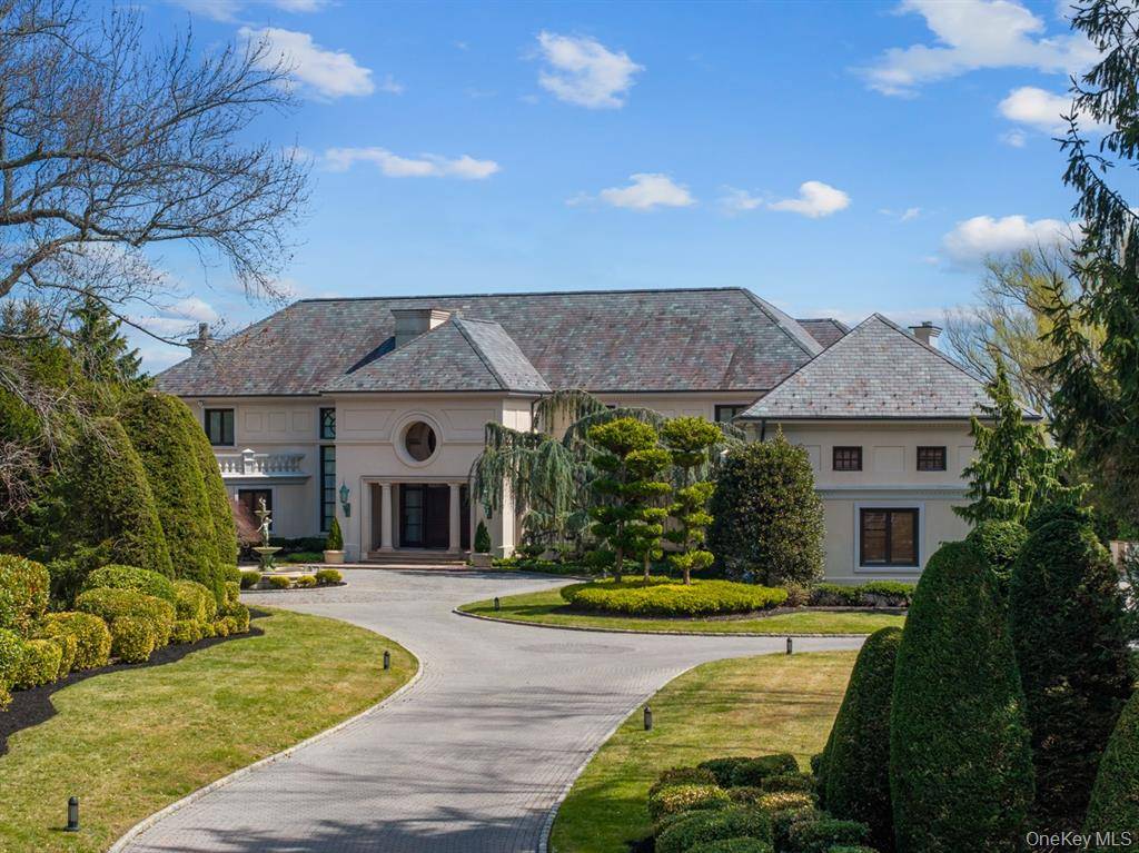 11,031 SF Waterfront Estate on two private acres in Hewlett Bay Park