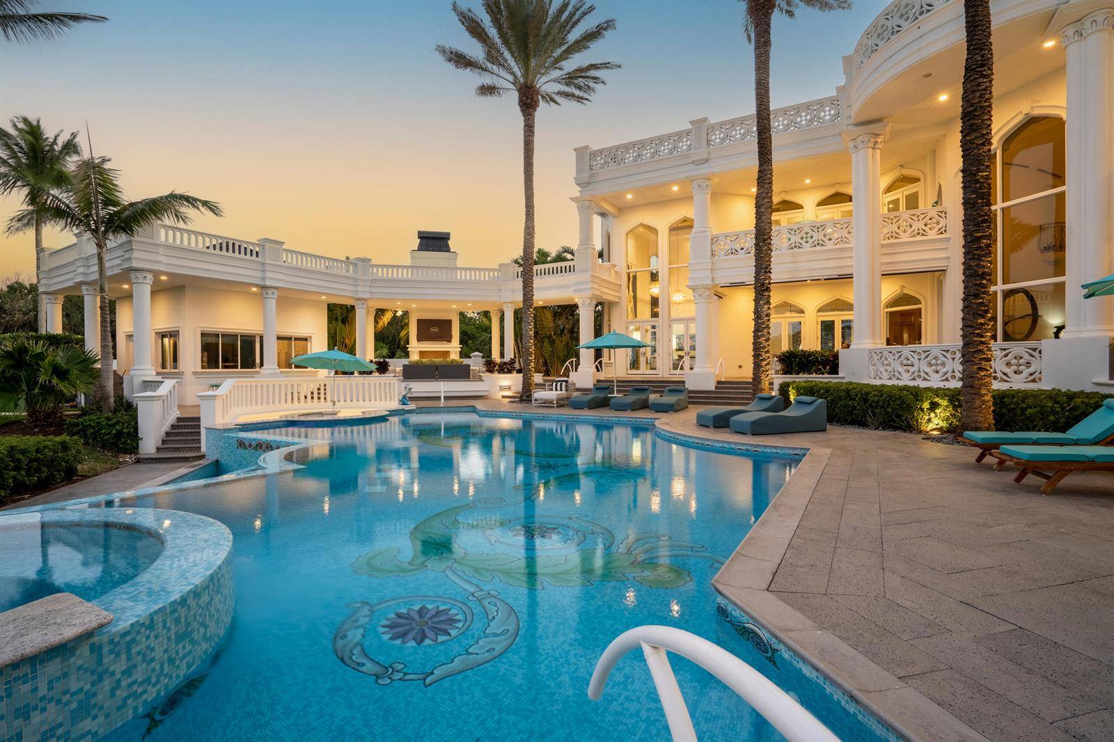 Vero Beach's Exclusive Ocean-to-River Estate, a Masterpiece with Skydeck, Guesthouse, and 400-ft Dock | 8 Beds | 11 Baths | 23092 sqft