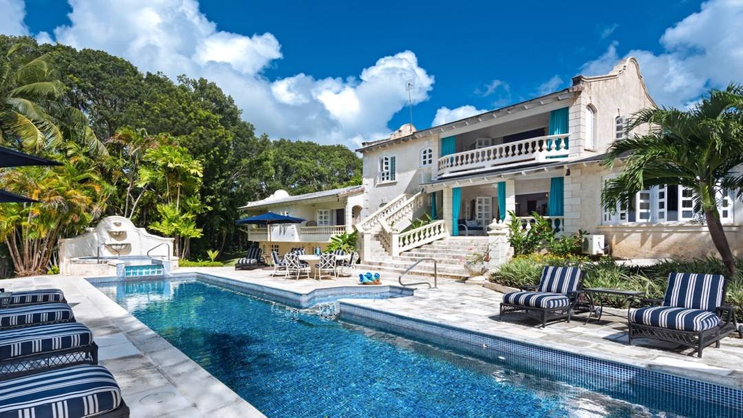 Five-Bedroom Sandy Lane Estate Villa with Beach Club Access