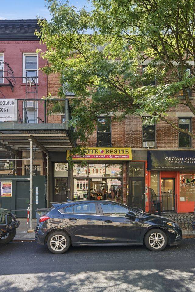 Turnkey Crown Heights Mixed-Use Building for Sale - Retail storefront & 2 Apts.