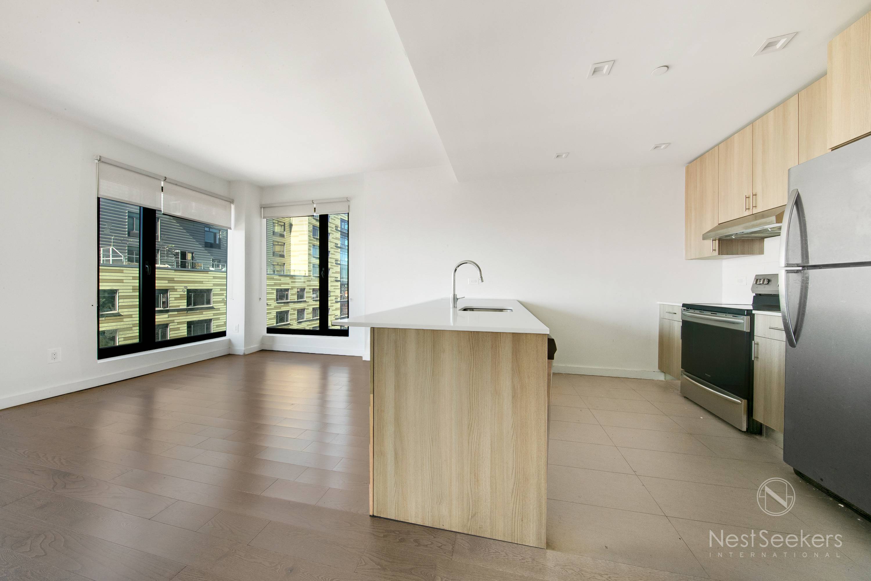 True Corner Two Bedroom Two Bath Private TERRACE Breathtaking Bridge & NYC Views High Ceilings - No Broker Fee - Long Island City