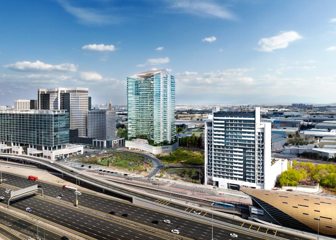 Indulge in Spacious Elegance: 3BR Haven with Panoramic Views at Élevé by Deyaar, Jebel Ali's Premier Residential Destination