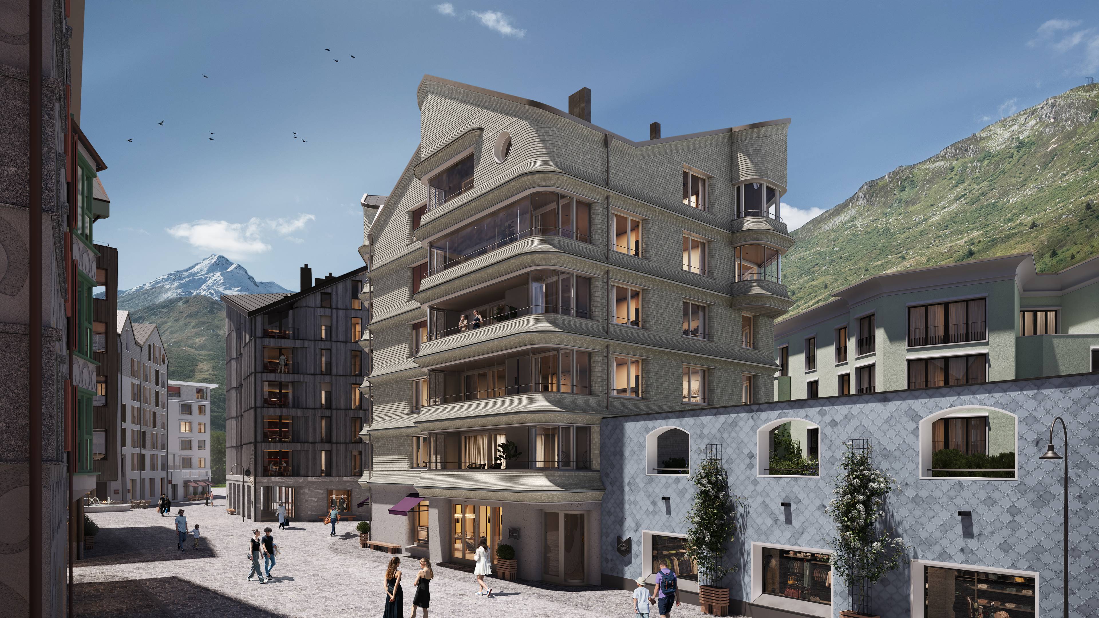 Contemporary, Timeless 2, 3 & 4 Bedroom Apartments & Penthouses in Luxury Swiss Ski Resort
