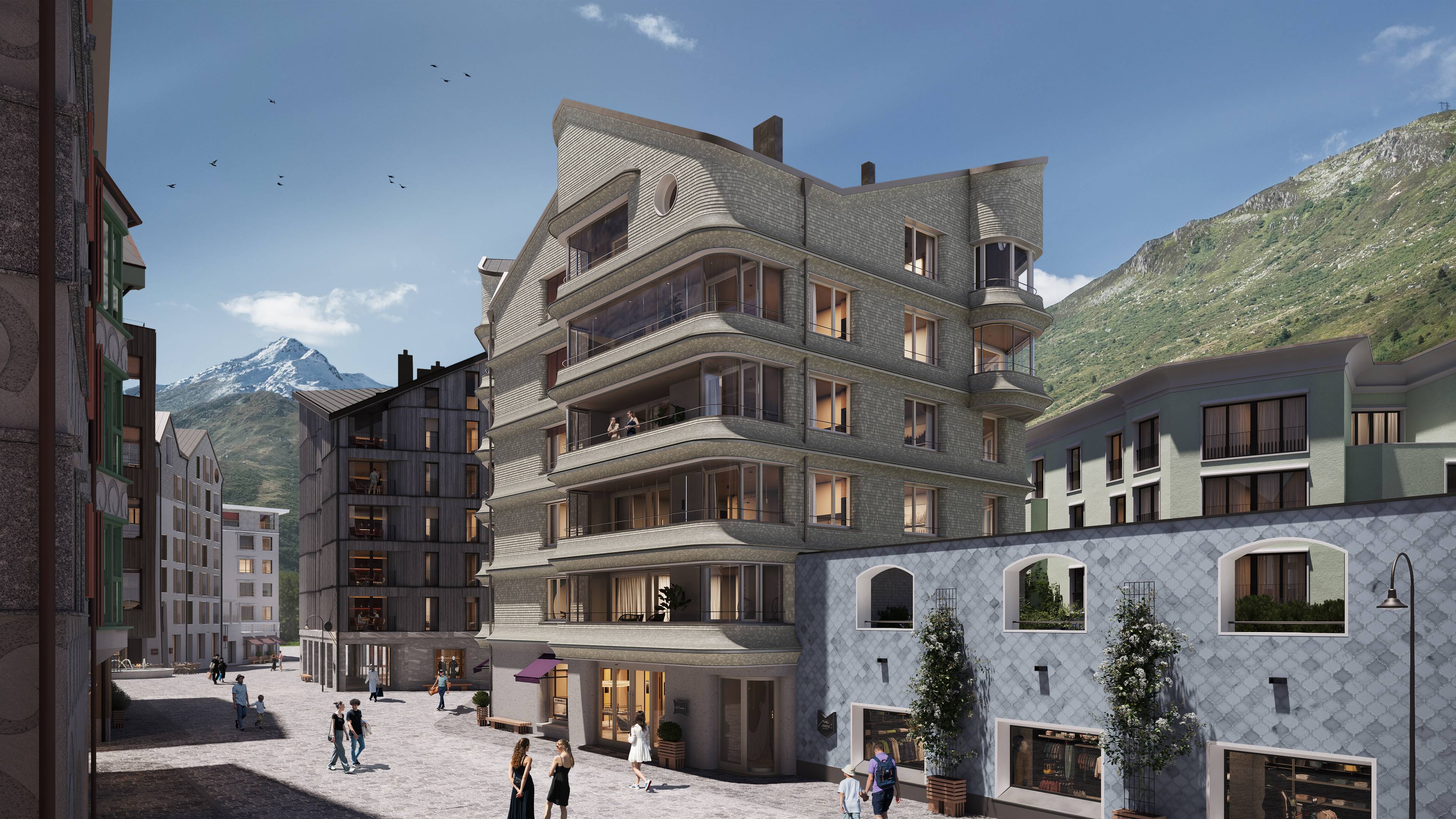Contemporary, Timeless 2, 3 & 4 Bedroom Apartments & Penthouses in Luxury Swiss Ski Resort