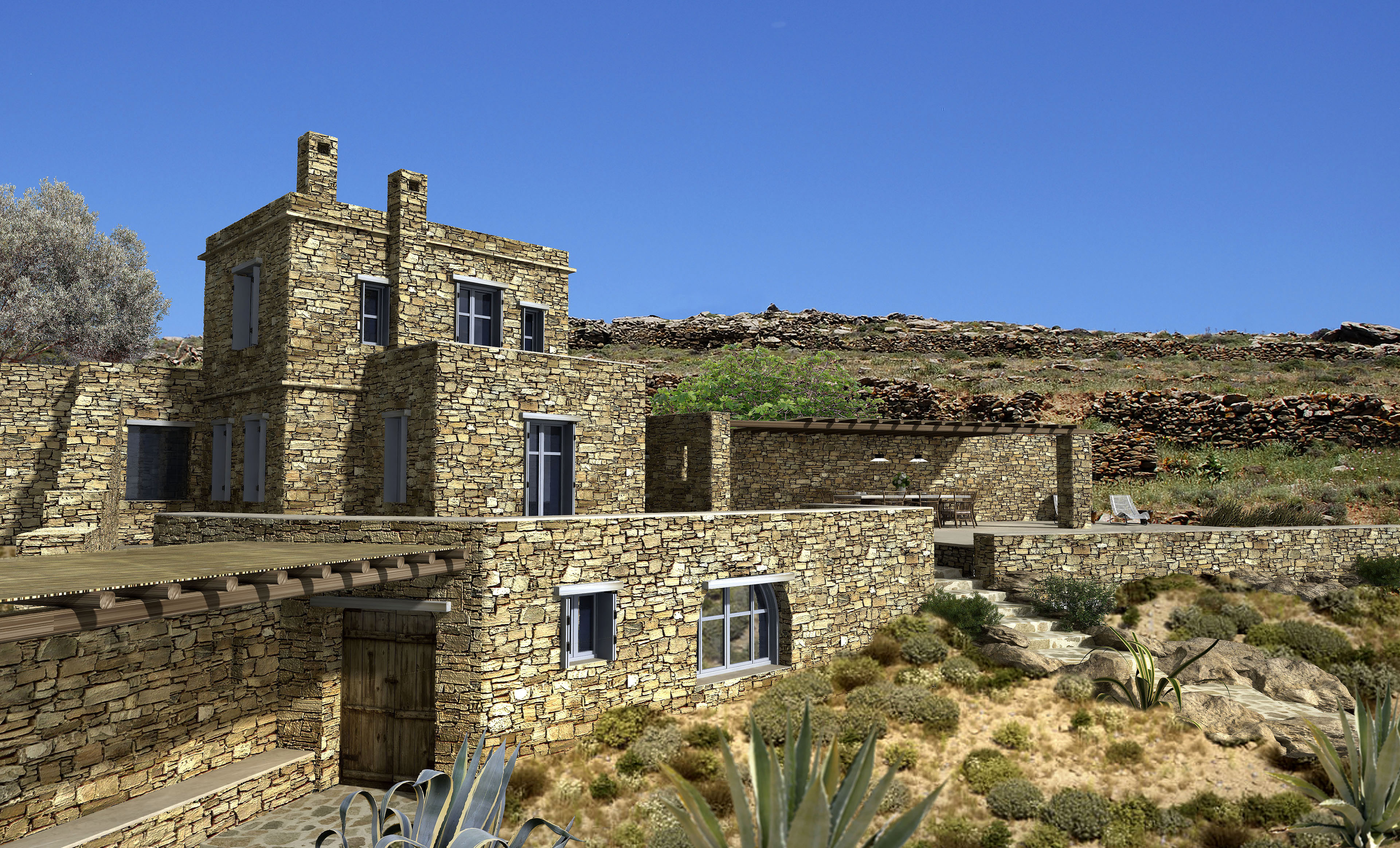 Tinos Tranquility: A Masterpiece of Cycladic Elegance and Modern Luxury