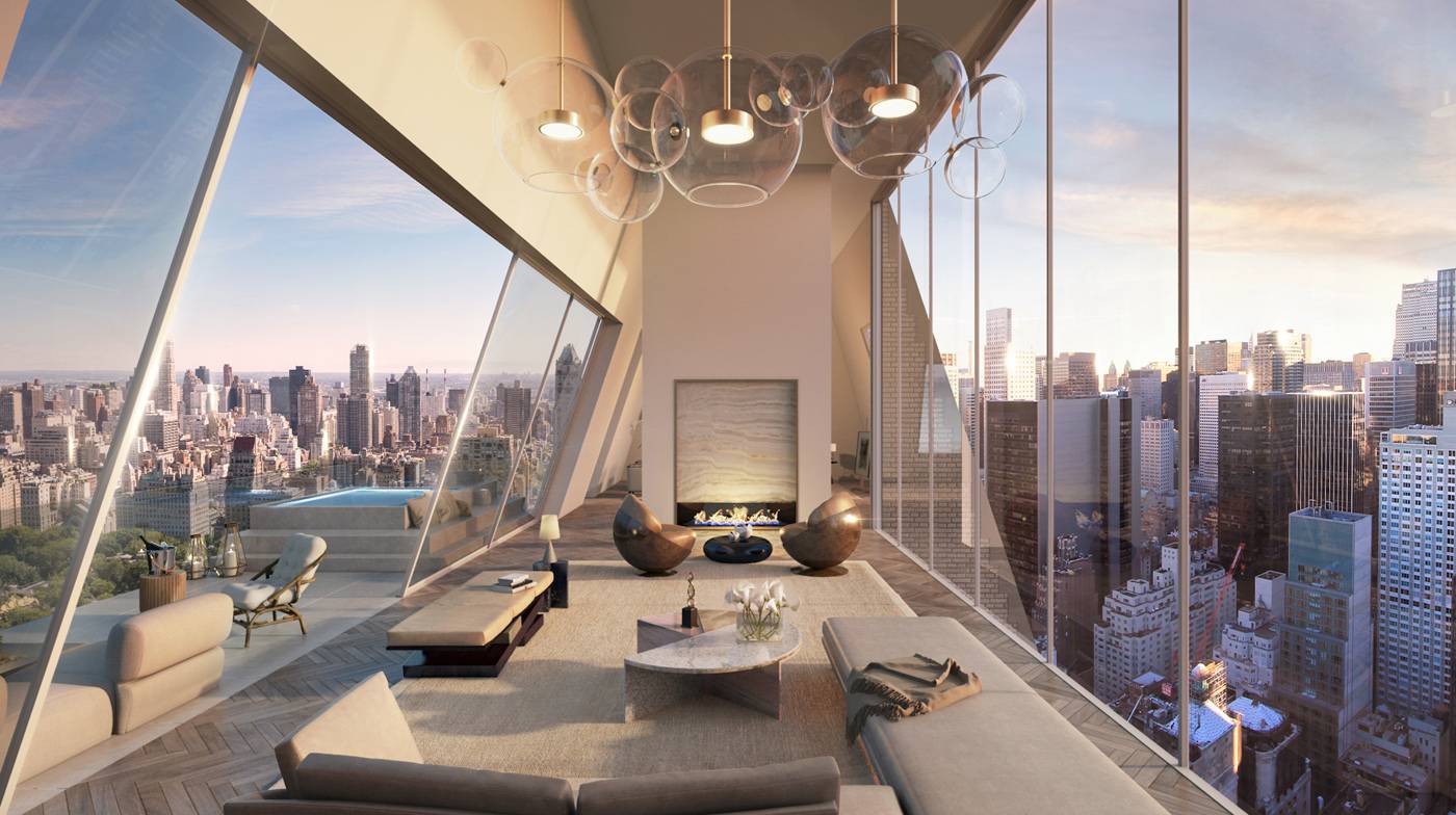 Iconic Landmark Triplex Penthouse With Central Park As Your Backyard