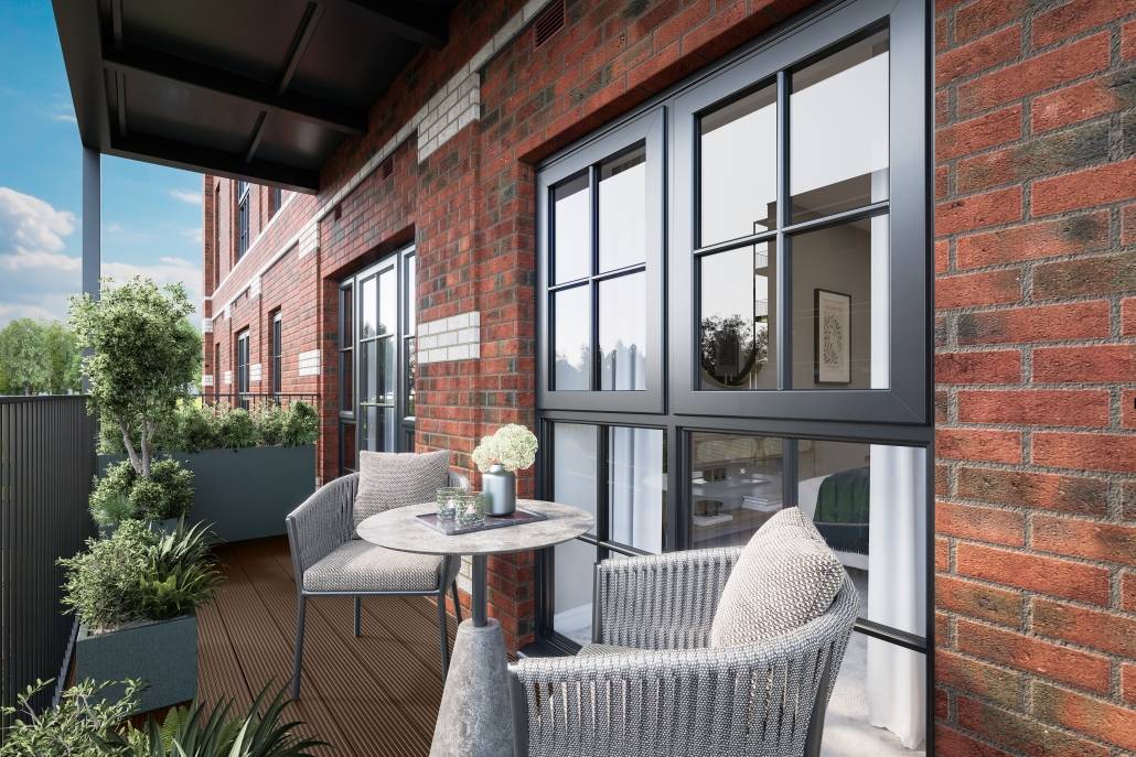 Two Bedroom Fourth Floor Apartment With Balcony in Beaufort House, Claremont Quarter