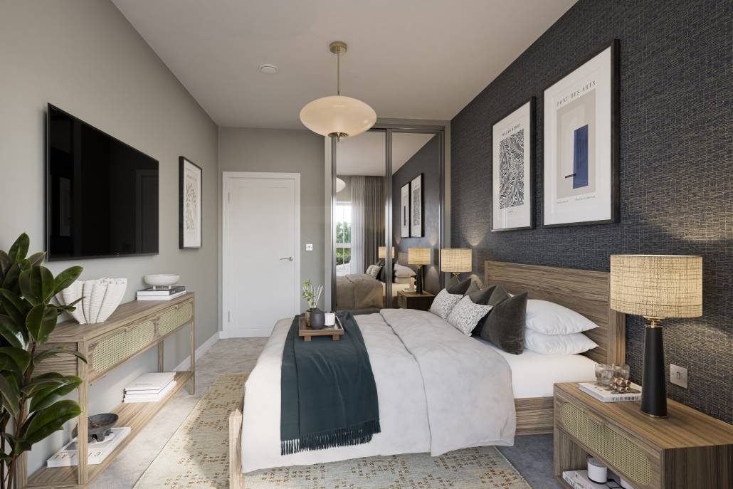 Two Bedroom Ground Floor Apartment With Terrace in Beaufort House, Claremont Quarter