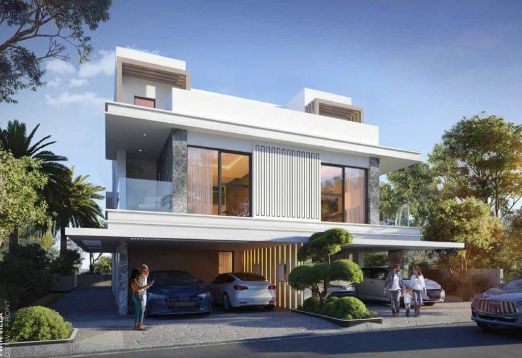 Dubai's Twin Villa 5 Bedrooms + Maid