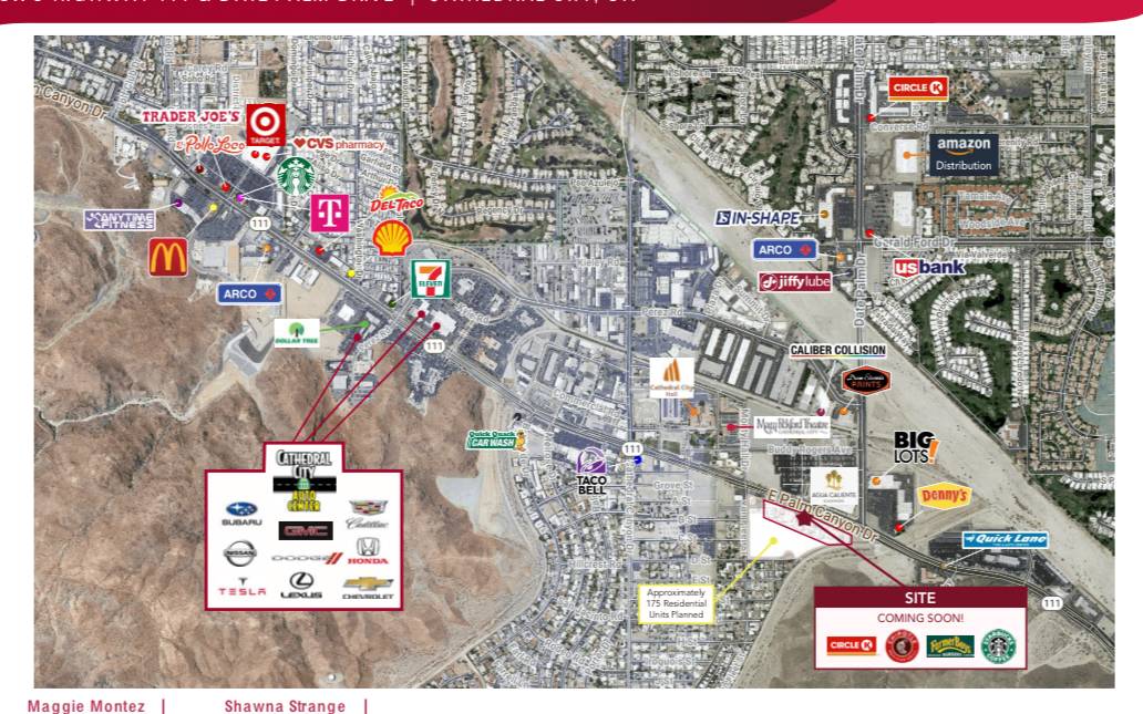 Fantastic Opportunity to Own Land or Build /Right next to Cathedral Canyon Shopping center next door to Rancho Mirage