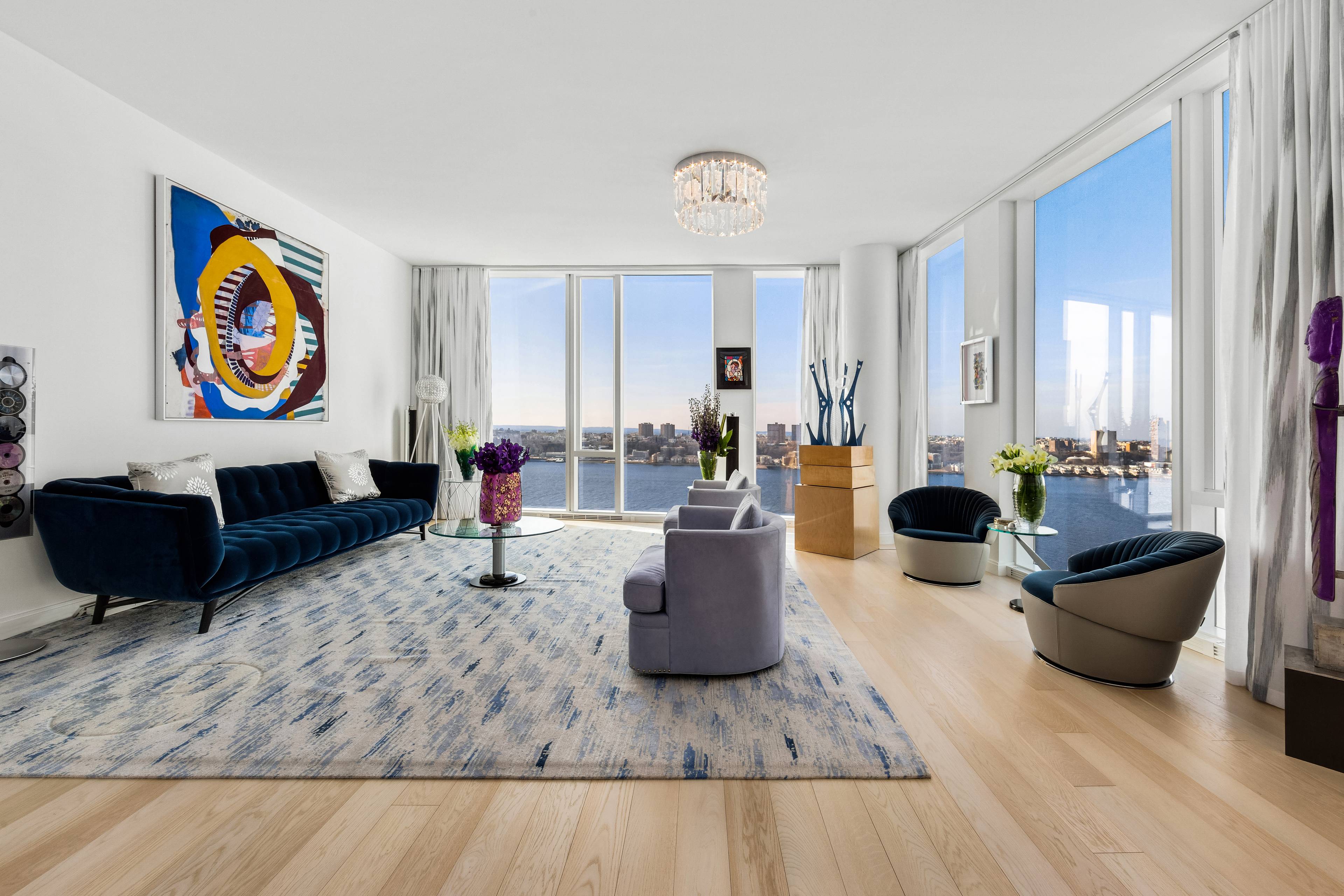 Exceptional 3 Bed, 3.5 Bath Condo with panoramic river views