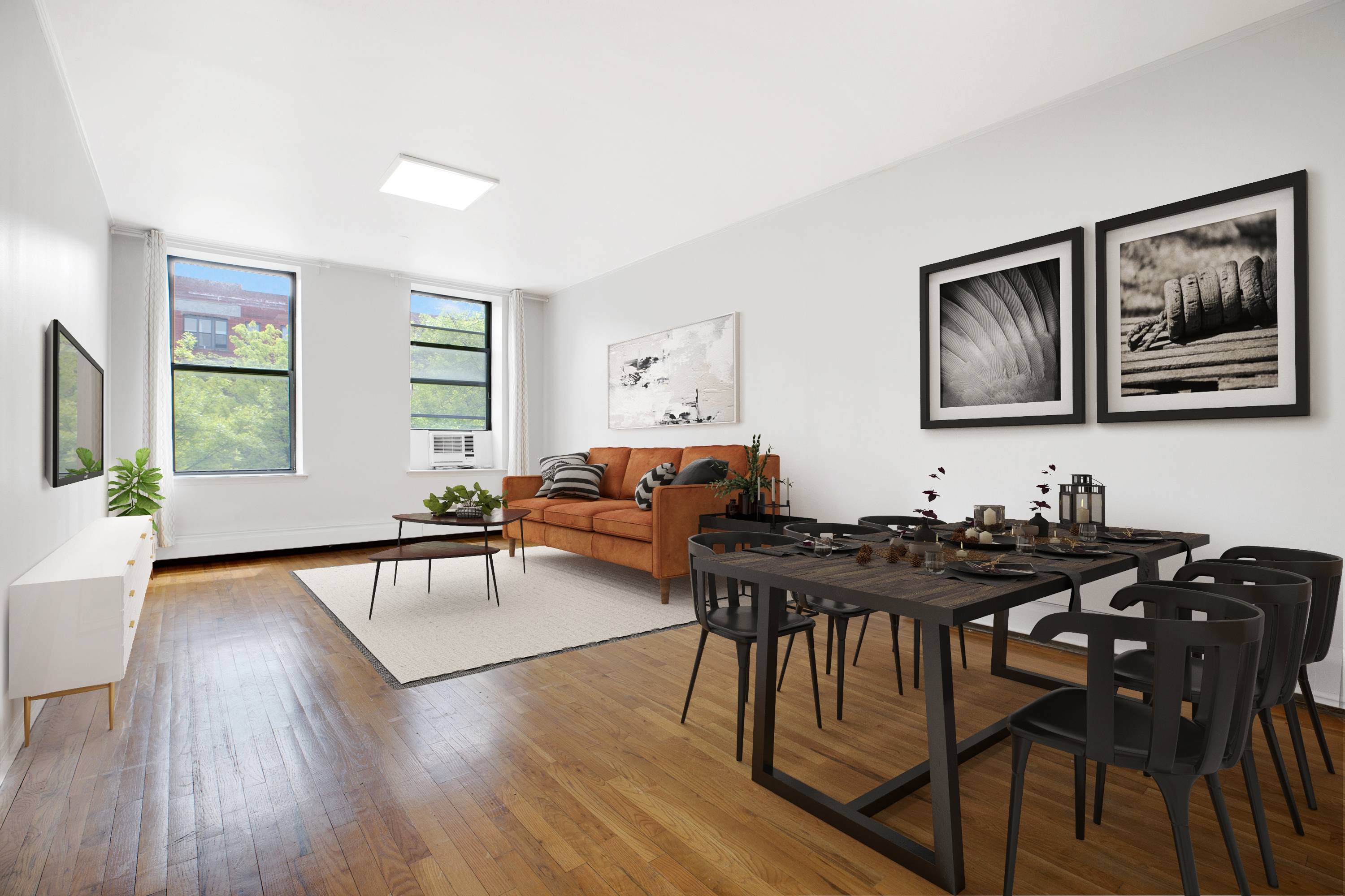 Two Bedroom Available in a Modern Prewar Condo