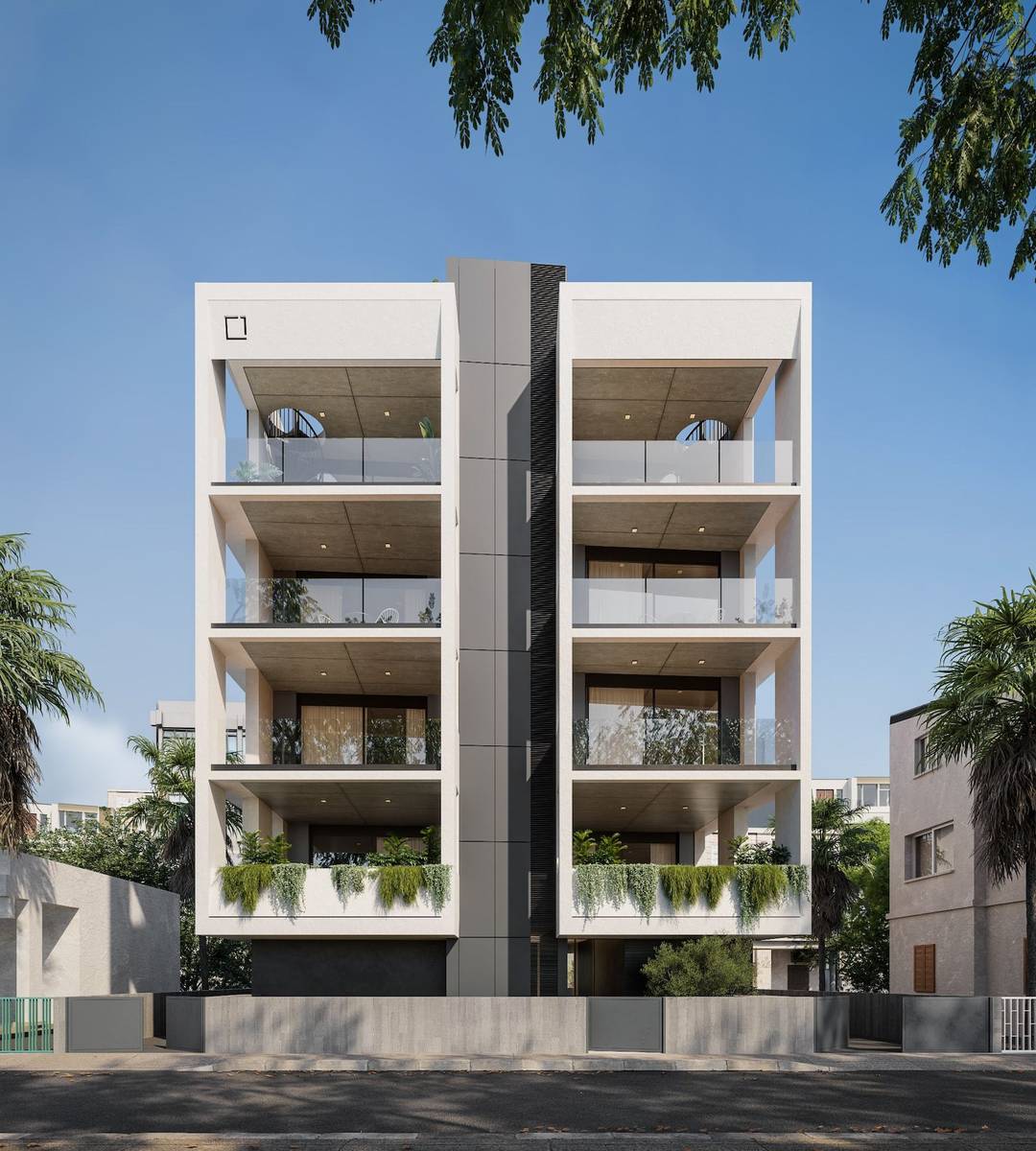 Contemporary 2‑Bedroom Apartment with Veranda & Secure Returns in Limassol