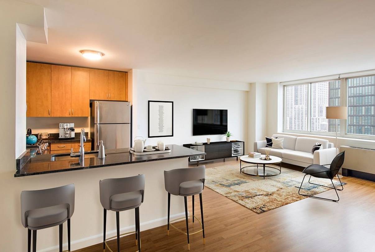 Sprawling one bedroom Residence with Empire State Views 7/1 move in!