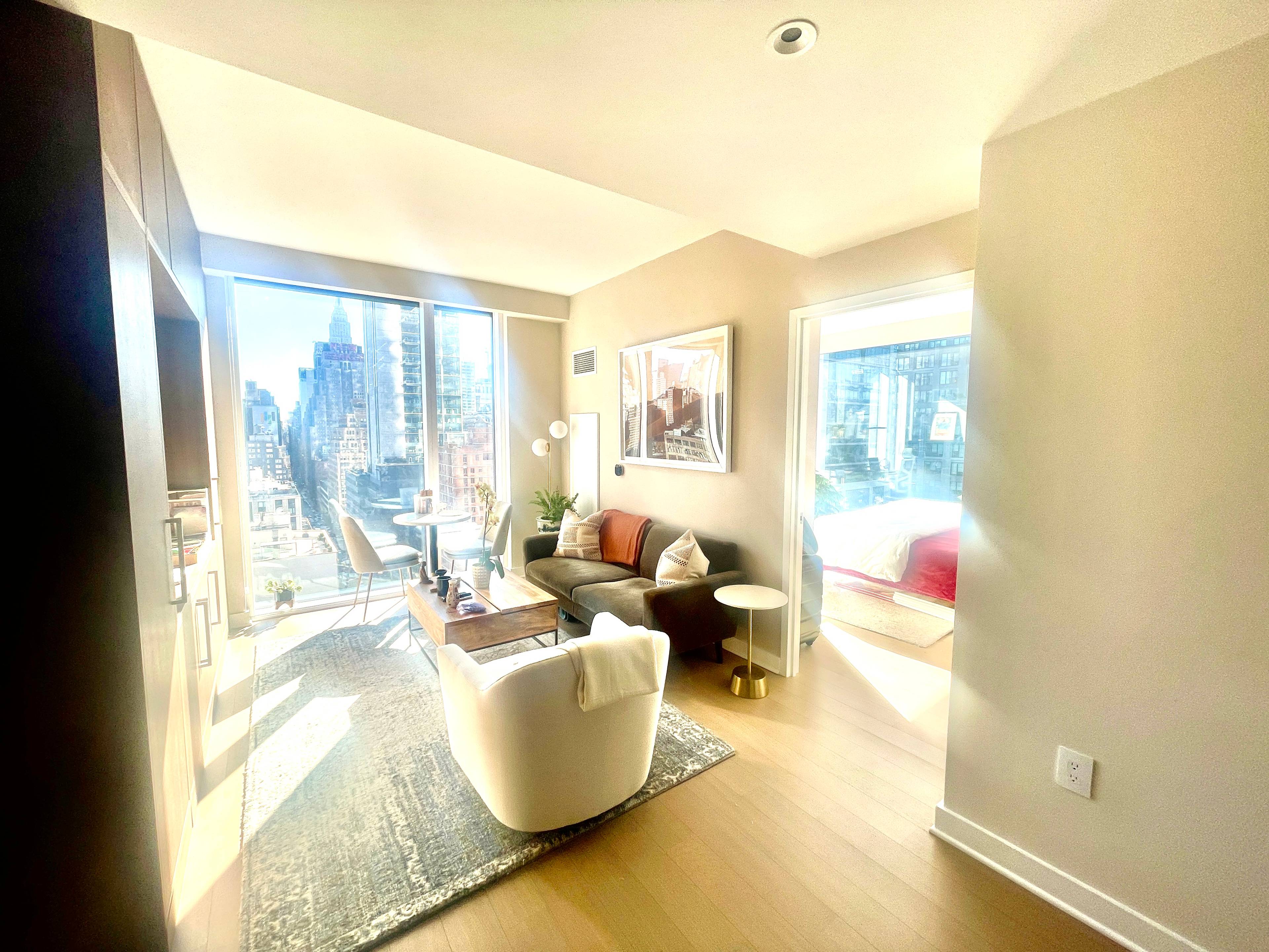 Luxury Furnished Apt in Hudson Yards Available June-August!