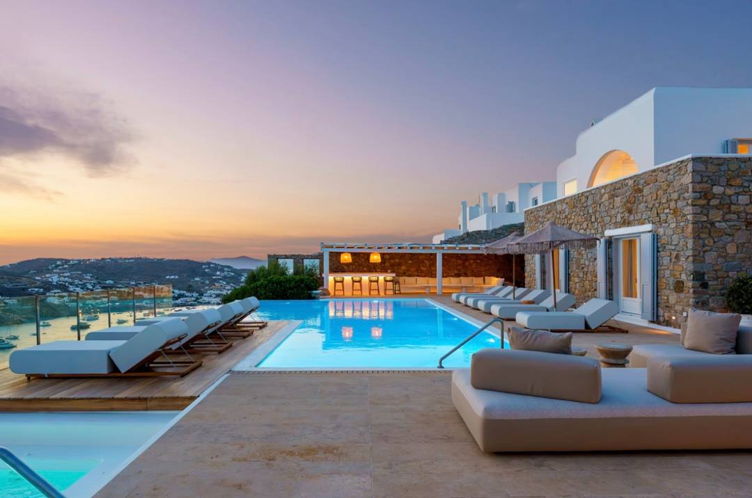 Unique Waterfront Villa Rental in Mykonos