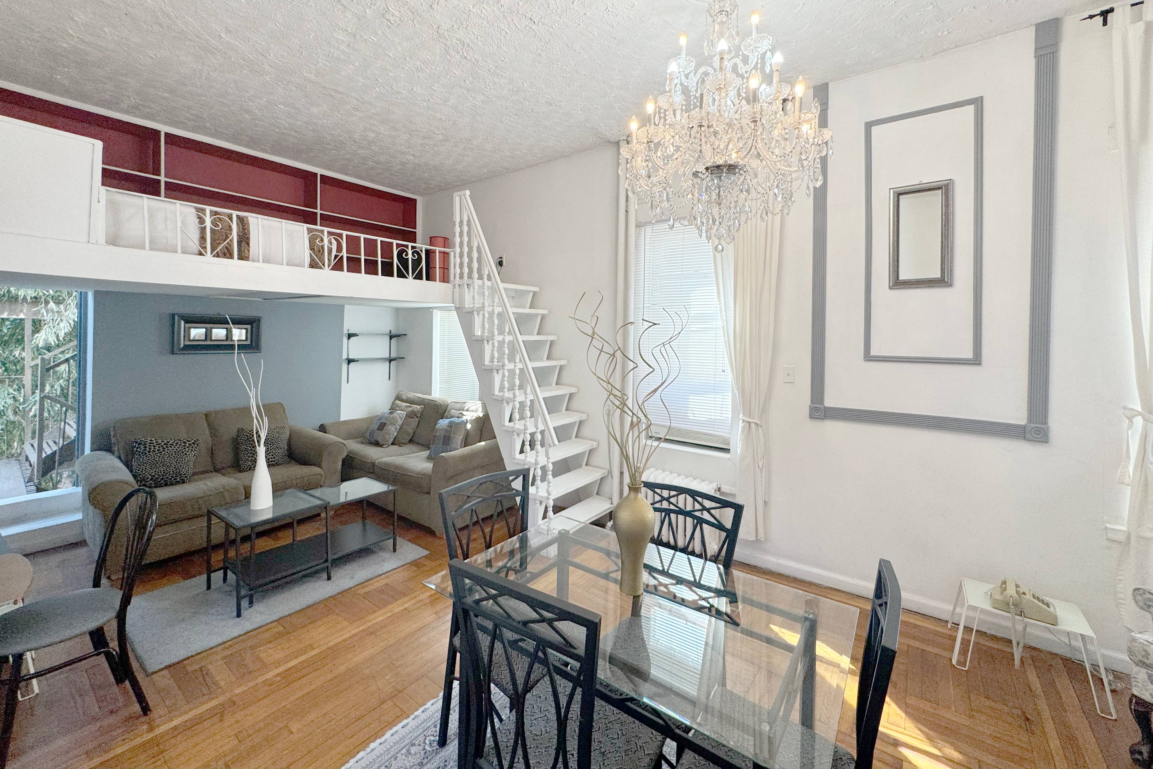 One-Bedroom Apartment with Additional Sleeping Loft in the East Village